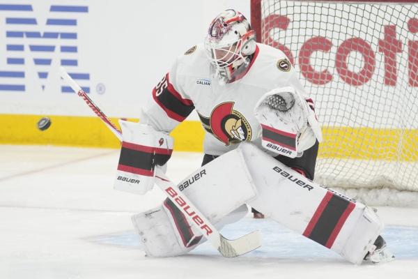 Senators G Linus Ullmark taking leave of absence