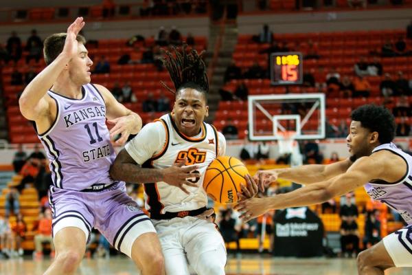 Hot-shooting Abou Ousmane leads Oklahoma St. past Kansas St.