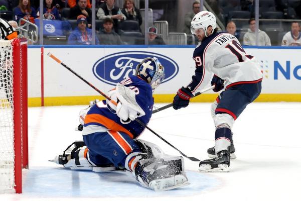 Adam Fantilli lifts Blue Jackets over Islanders in shootout