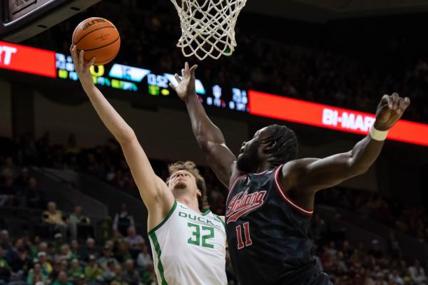 Oregon streaks into Big Ten tourney tilt vs. Indiana