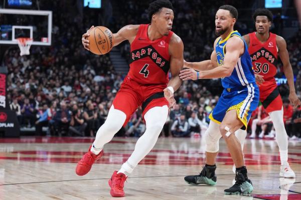 Scottie Barnes hits special triple-double as Raptors edge Warriors