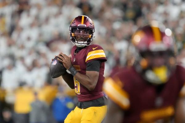 Jayden Daniels’ status up in the air as Commanders prep to host Raiders