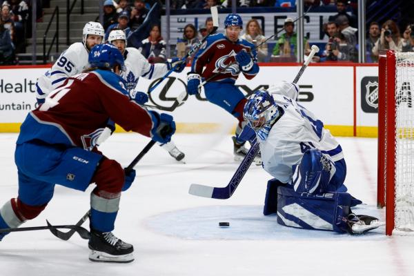 Valeri Nichushkin’s hat trick carries Avalanche past Maple Leafs