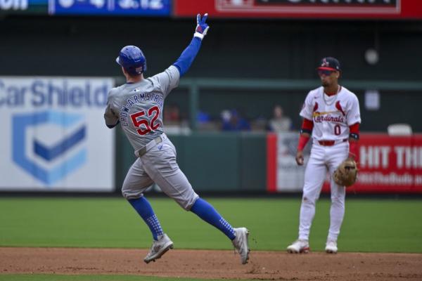 Cubs belt 6 HRs, earn split with rival Cardinals thumbnail