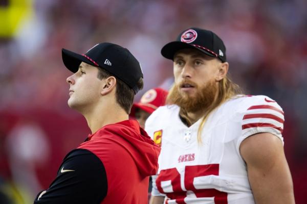 49ers QB Brock Purdy, TE George Kittle return as limited practice participants