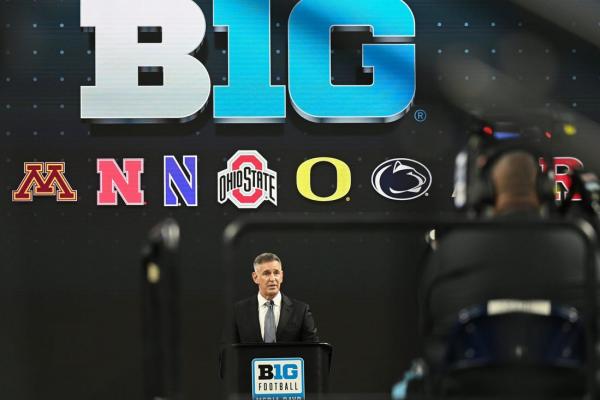 Big Ten commissioner comfortable with 18 teams for now