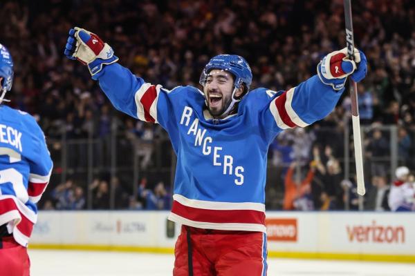 J.T. Miller's power-play goal in OT caps Rangers' rally past Canadiens