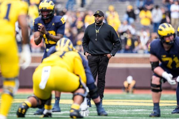 Michigan coach holding QB1 announcement for game week
