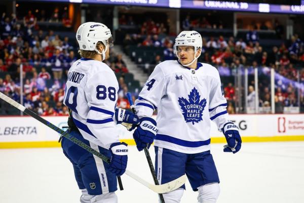 NHL roundup: William Nylander’s hat trick propels Leafs over Flames