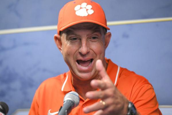 Dabo Swinney details Election Day voting mishap