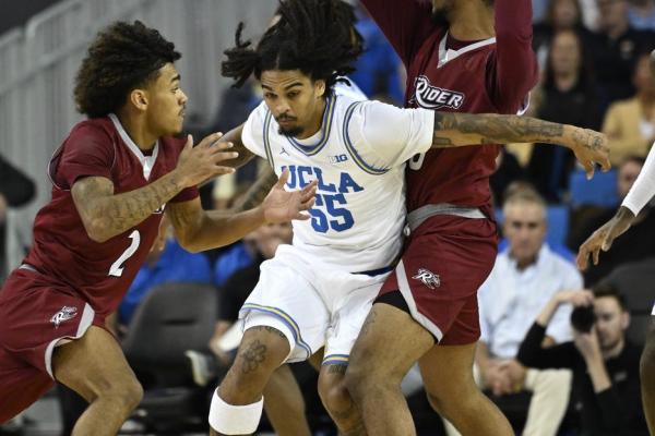 No. 22 UCLA cruises past visiting Rider in opener