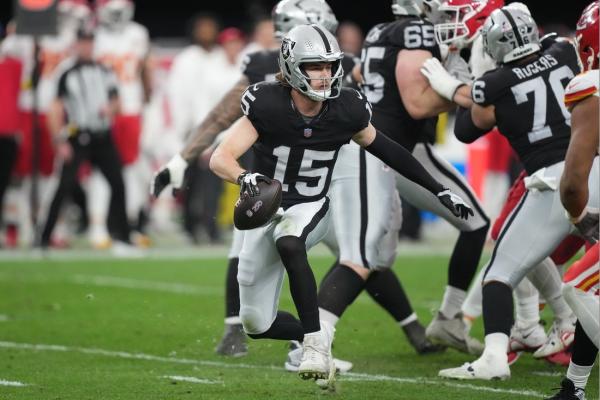 Daniel Carlson’s 60-yd. FG with 13 ticks left gives Raiders win over Chiefs