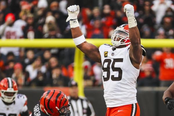 Myles Garrett sets NFL sack mark as Browns edge Bengals