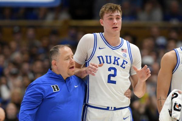 No. 2 Duke deals with Cooper Flagg injury scare in rout of Florida State