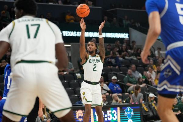 Jayden Nunn, No. 17 Baylor rains 3s to drown New Orleans, 91-60