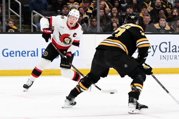 Senators top Bruins on Brady Tkachuk’s OT winner