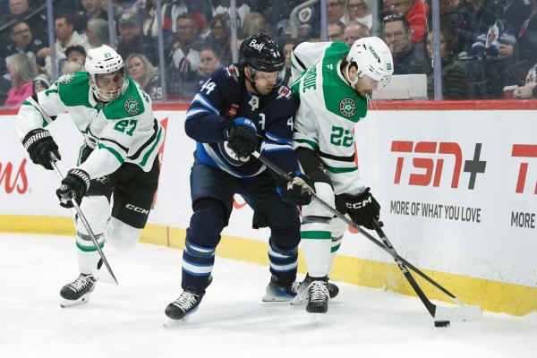 Kyle Connor, Mark Scheifele boost Jets past Stars