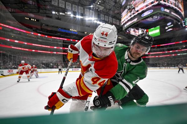 Stars net OT winner to complete comeback over Flames