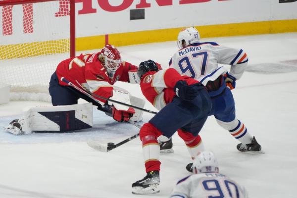 Leon Draisaitl scores in OT as Oilers rally to even finals