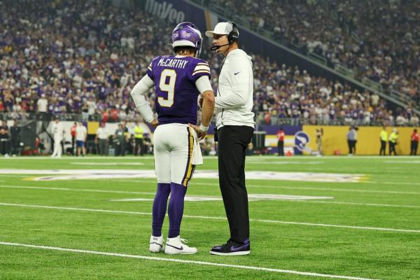 Vikings plan to turn to J.J. McCarthy in Week 9