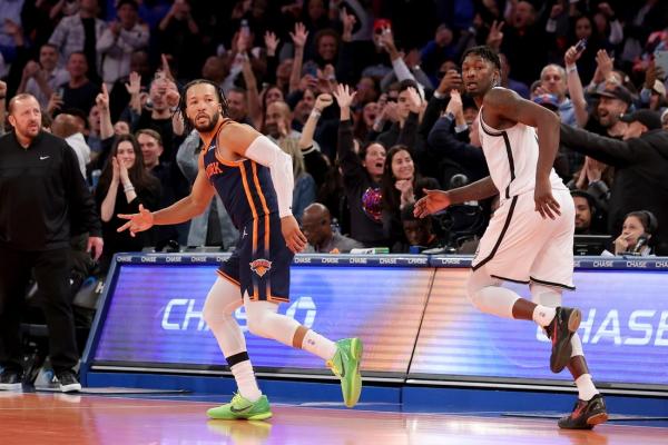 Jalen Brunson’s trey in final seconds lifts Knicks past Nets