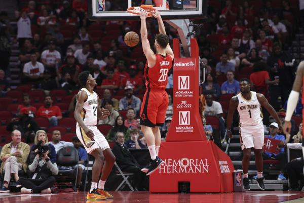 Rockets blast Pelicans with season-best 146 points