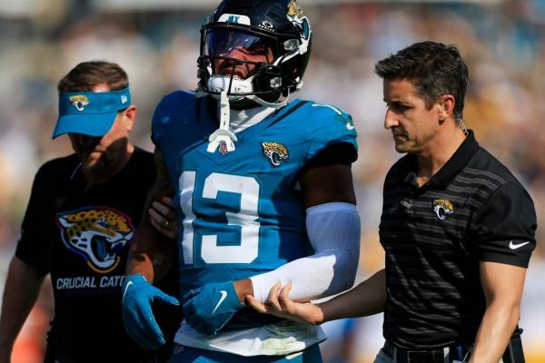 Jags WR Kirk (collarbone) done for season; MRI for Thomas (ribs)