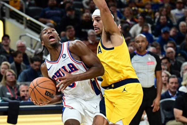 Tyrese Maxey, 76ers outlast Pacers in OT