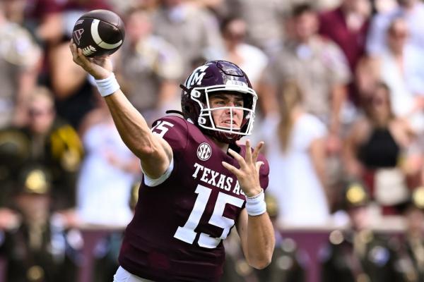 Conner Weigman, Texas A&M out to rebound vs. FCS McNeese