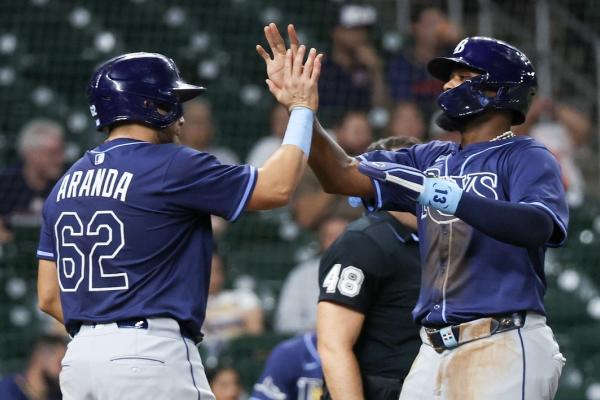 Junior Caminero (6 RBIs), Rays blow out Astros