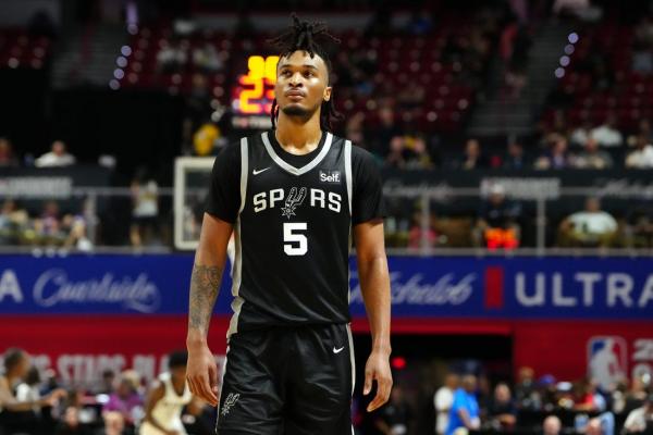 Spurs’ Stephon Castle injures wrist, out for rest of summer league