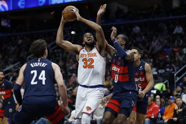 Jalen Brunson drops 55 as Knicks slide by Wizards in OT