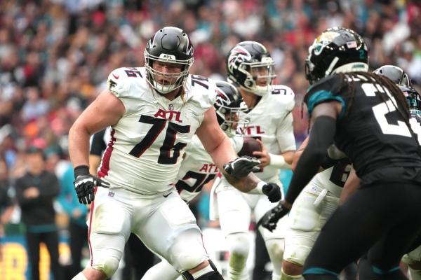 Report: Falcons preparing for RT Kaleb McGary to miss games thumbnail