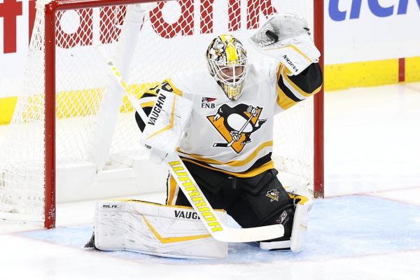 Penguins hope to be less porous against Flames