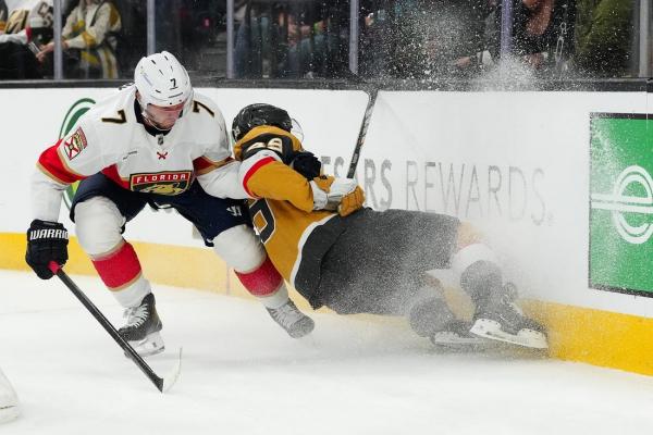 Adin Hill, Golden Knights have little trouble with Panthers