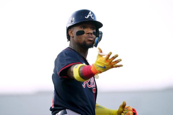 Ronald Acuna Jr. homers twice, Braves hammer A’s