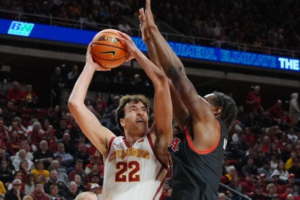 Report: Iowa State F Milan Momcilovic (hand) to return vs. TCU