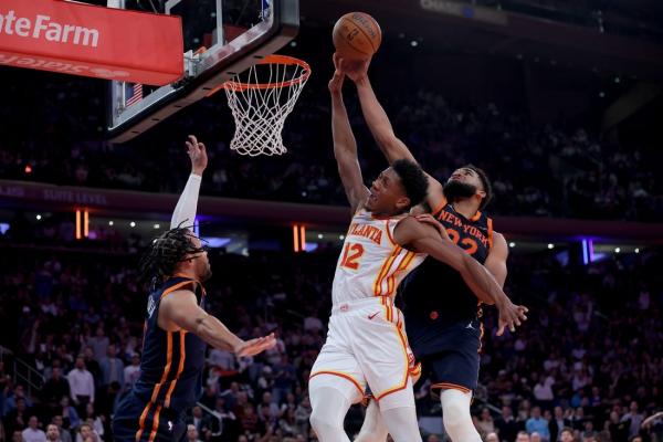 Trae Young, Hawks charge past Knicks, into NBA Cup semifinal