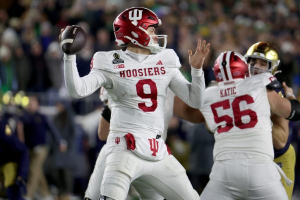 Agent: Indiana QB Kurtis Rourke played season with torn ACL