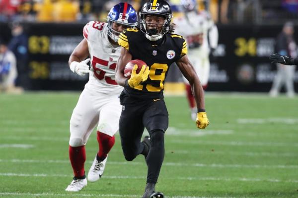 Calvin Austin III’s two TDs steer Steelers past Giants