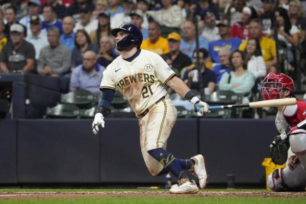 Freddy Peralta earns NL-best 17th win as Brewers beat Angels