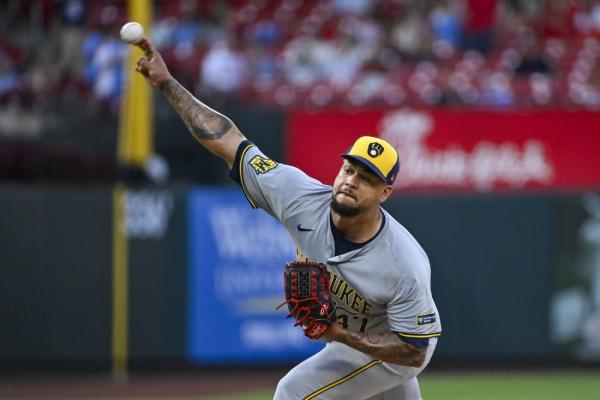 Brewers ride Frankie Montas’ gem, hold off Cardinals to win sixth straight