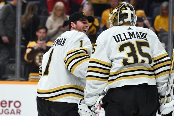 Goaltenders, ‘brothers for life’ ready for Bruins-Senators showdown