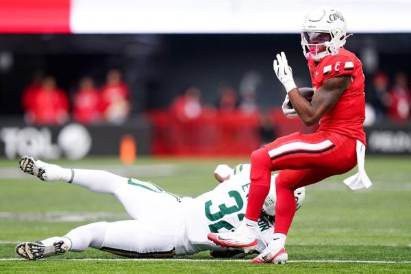 Cincinnati RB Evan Pryor (ankle) sitting out vs. Utah