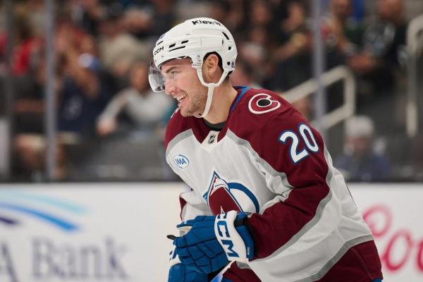 Avalanche F Ross Colton out 6-8 weeks with broken foot