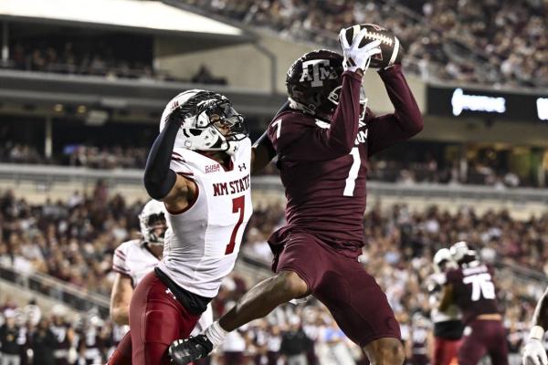 Marcel Reed accounts for 3 TDs as No. 15 Texas A&M tops New Mexico St.