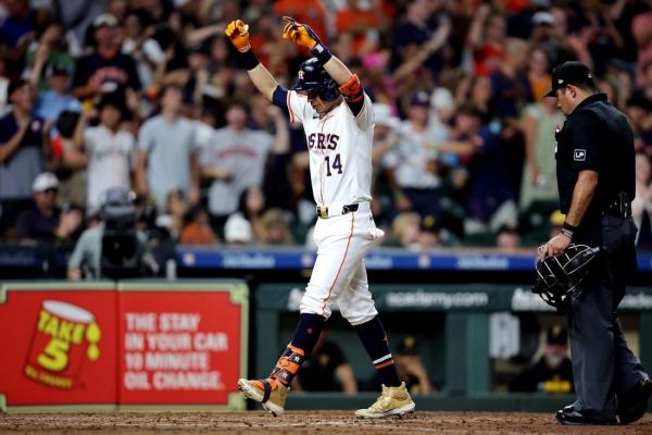 Mauricio Dubon’s pinch-hit HR caps Astros’ rally, sinks Pirates