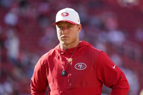 49ers star RB Christian McCaffrey (calf) questionable for Week 1